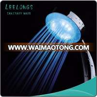 ABS color change LED shower light temperature control LED shower head