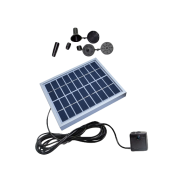 Mini Square Solar Surface Water Pump For Home Or Outdoor Landscaping