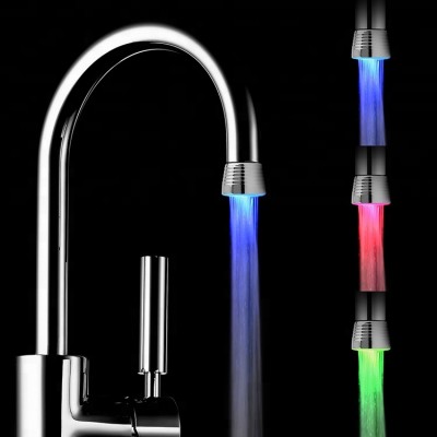 High Quality LED Bath Faucet Different Colors Light Automatic Changing For Kitchen Tap Basin Mixer