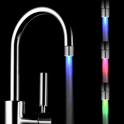 Best Selling Water Taps Kitchen/Bathroom Faucet Temperature Sensor Faucet With Led Light