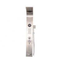 Cheap Price Luxury 304 Stainless Steel Corner Shower Column with bluetooth speaker