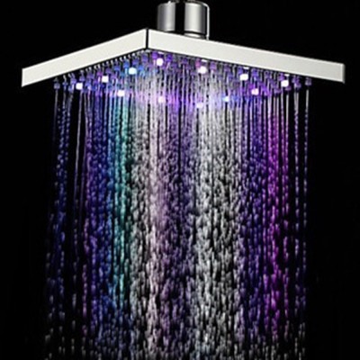 LED shower with built-in mini device to generate electricity