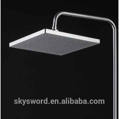 Bathroom Shower Panel Sanitary 3 Color light Changing Temperature Sensor LED Overhead Shower